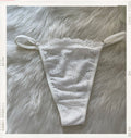Pantys Encaje Festoneado - panty blanco de encaje festoneado - Seduxxion