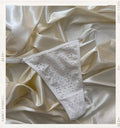 Pantys Blanco Bordado - panty blanco de encaje ojales - Seduxxion