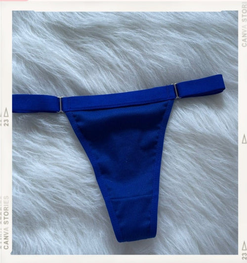 Pantys Azul Clásico - panty azul rey liso, cinturilla ancha - Seduxxion